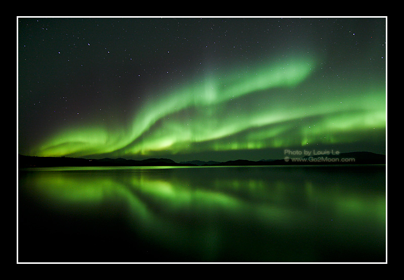 Aurora on Lake