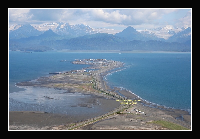 Homer Spit Aerial View