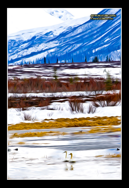 Alaska Landscape Oil Painting